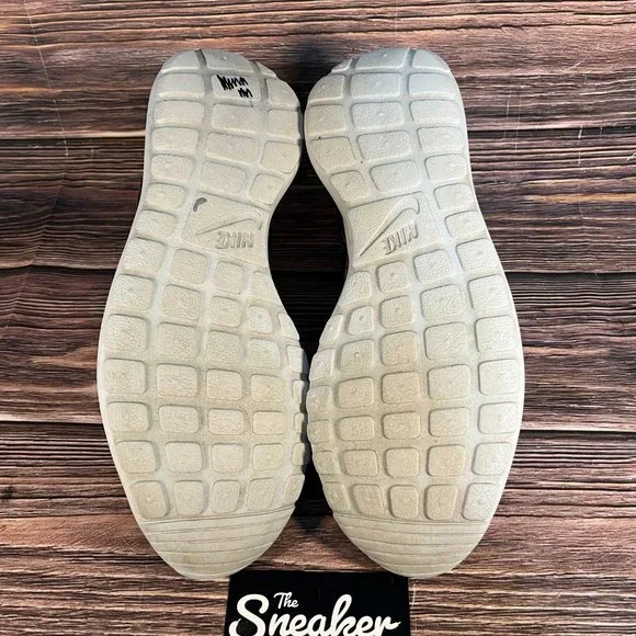 Nike Roshe Run Women's Gray Black Print Athletic‎ Running Shoes - Picture 6 of 8